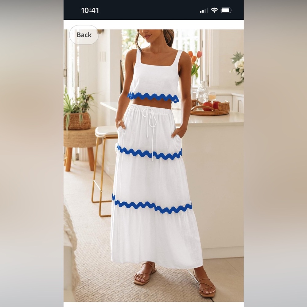 Pretty garden nwt outfit